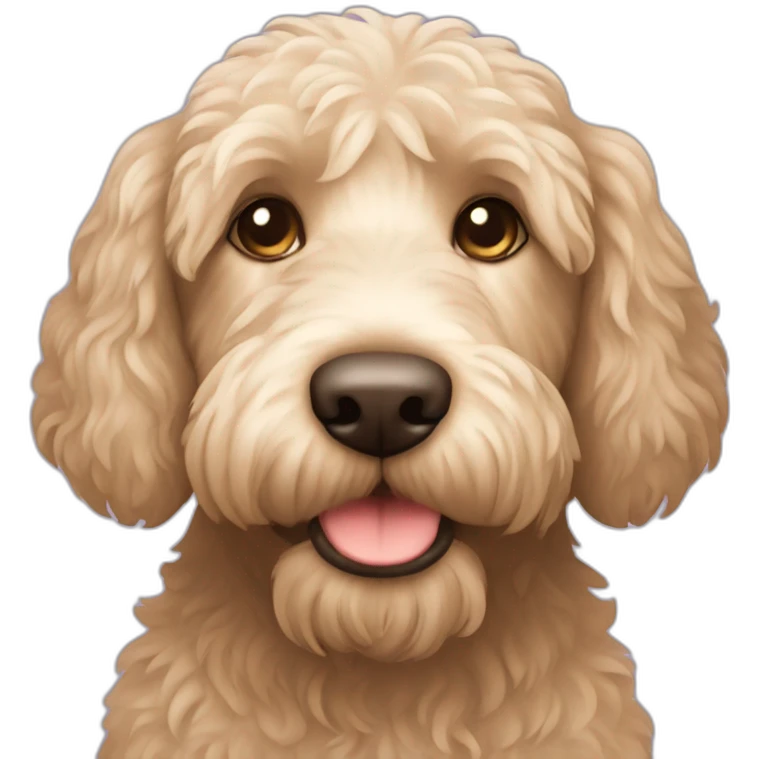 Labradoodle emoji