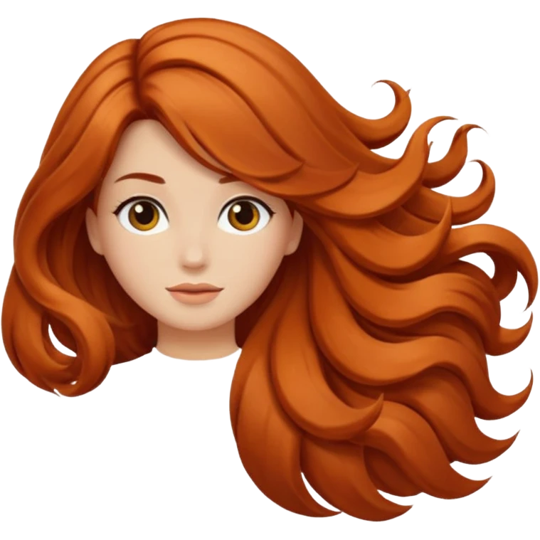 hair volume emoji