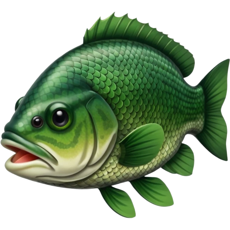 BASS FISH FACE emoji