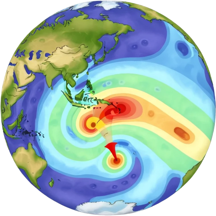 Weather map emoji