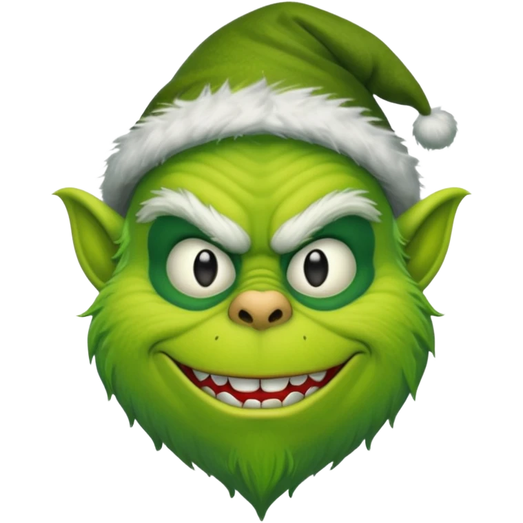 Burglar grinch emoji