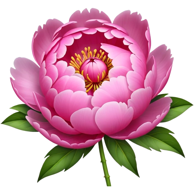 peony pink emoji