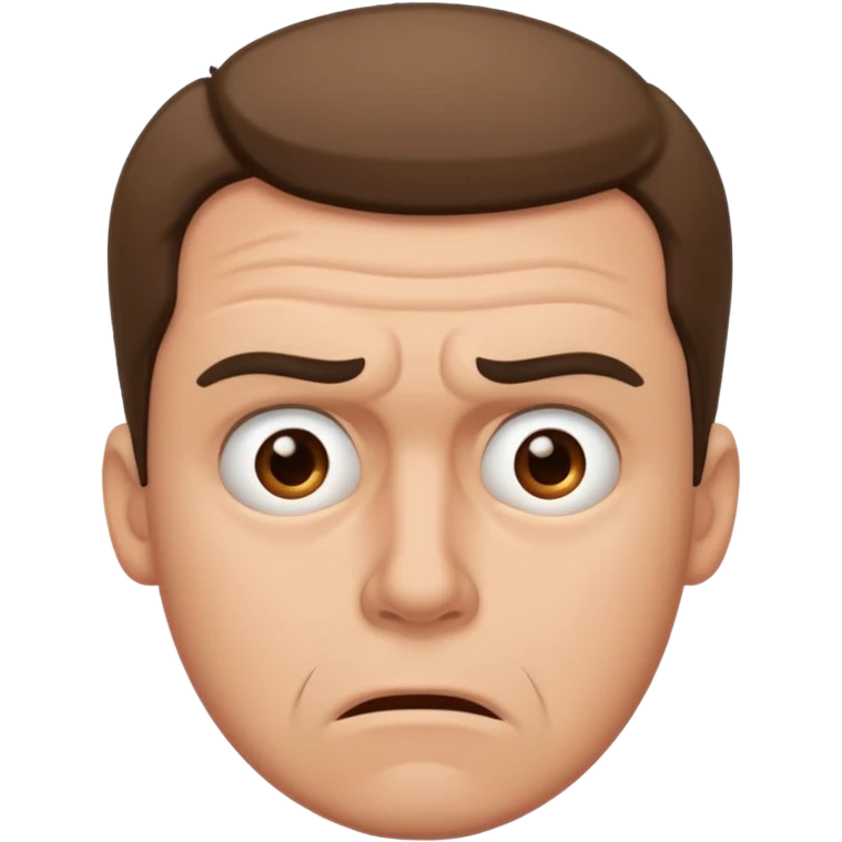 Overwhelmed man emoji