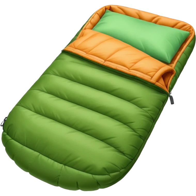 Camp Essentials, sleeping bag,negative:character. emoji