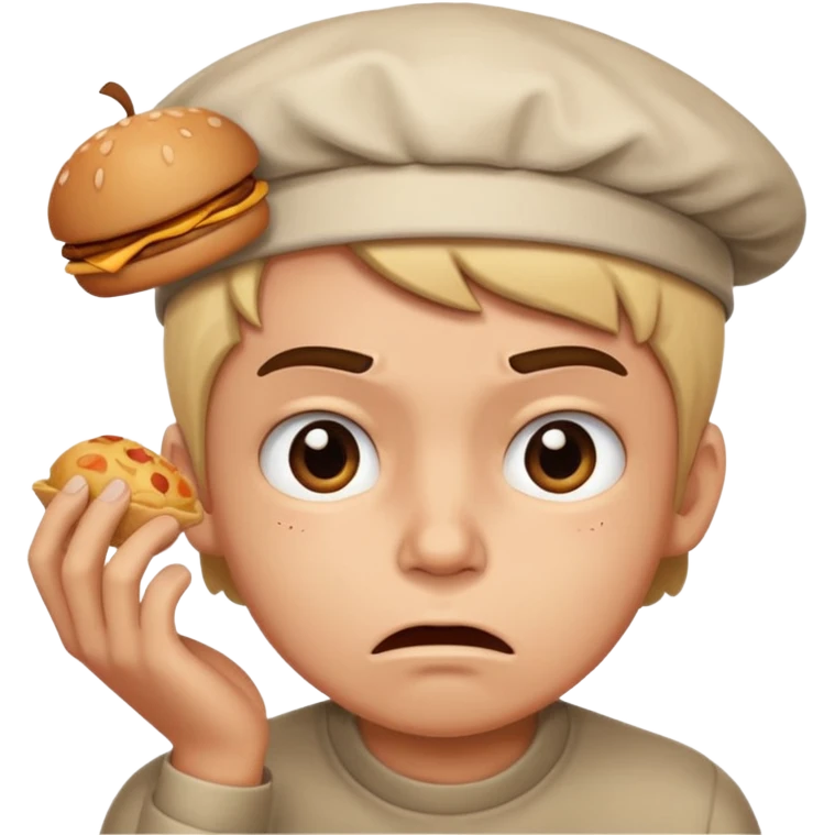 refusing food emoji
