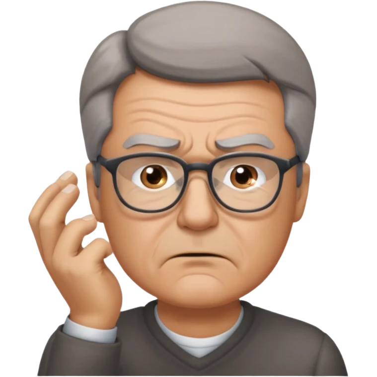 Dad scolding  emoji