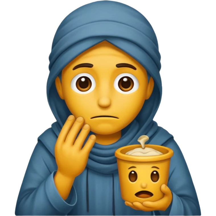 beggar  emoji