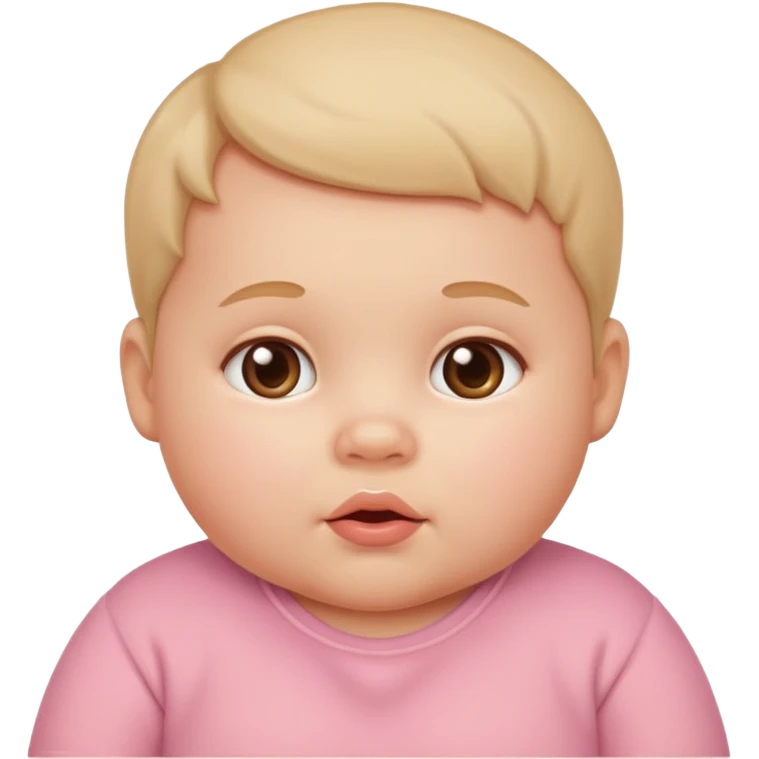 Fat baby emoji