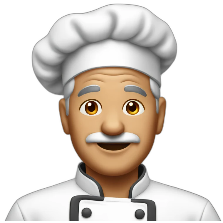 Chef papá 65 años emoji