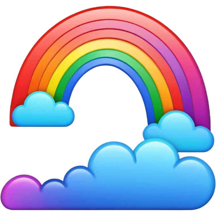 Rainbow emoji