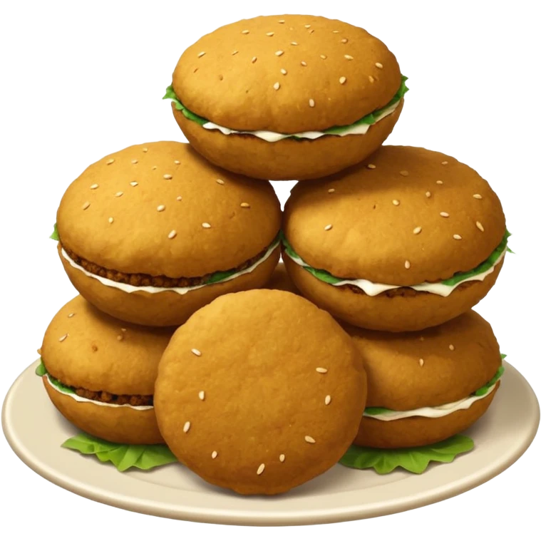 falafel pile emoji