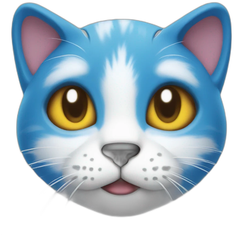 Smurf cat emoji
