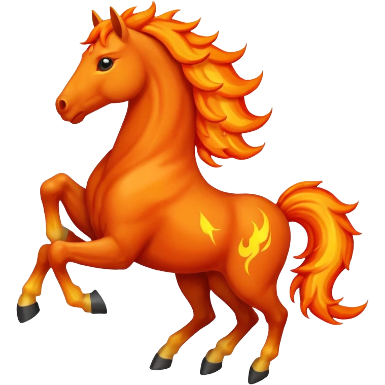 fire horse emoji