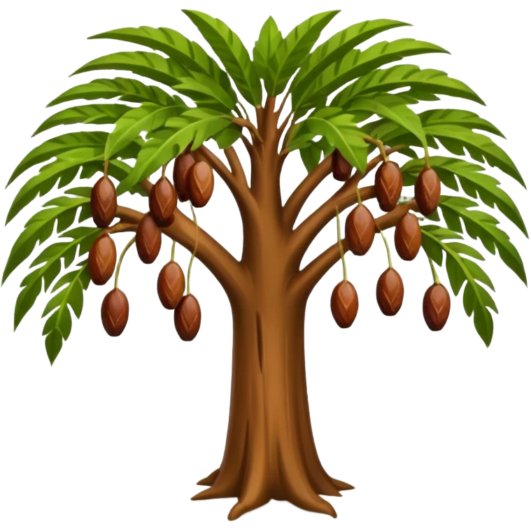 Dates tree emoji