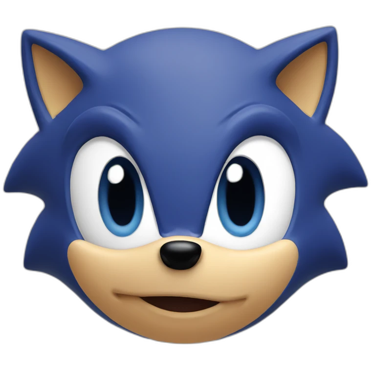 Sonic the hedgehog emoji