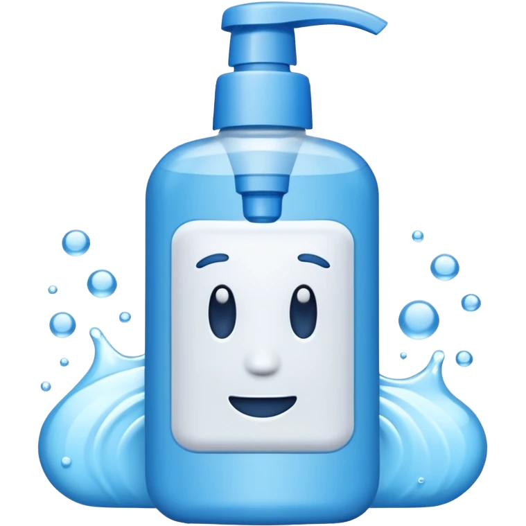 bage body wash bottle emoji