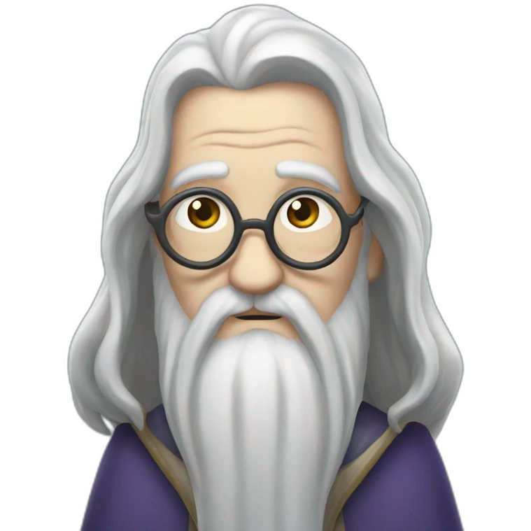 Dumbledore waiting emoji