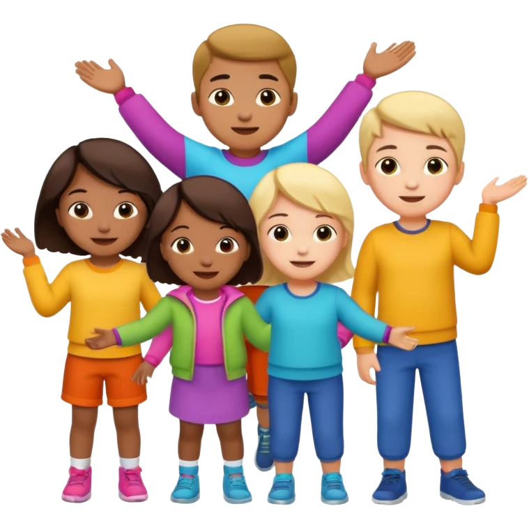 Cot children emoji