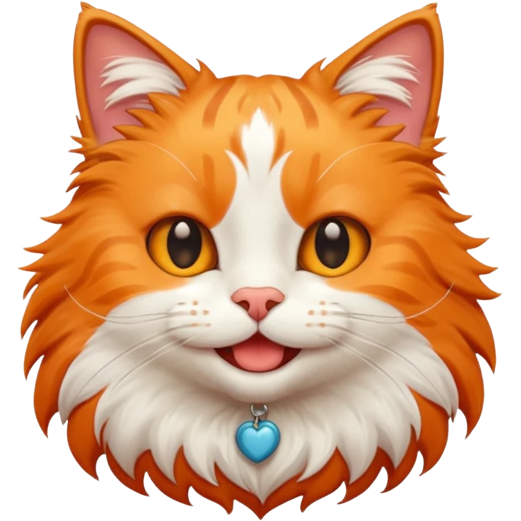 Happy cat emoji