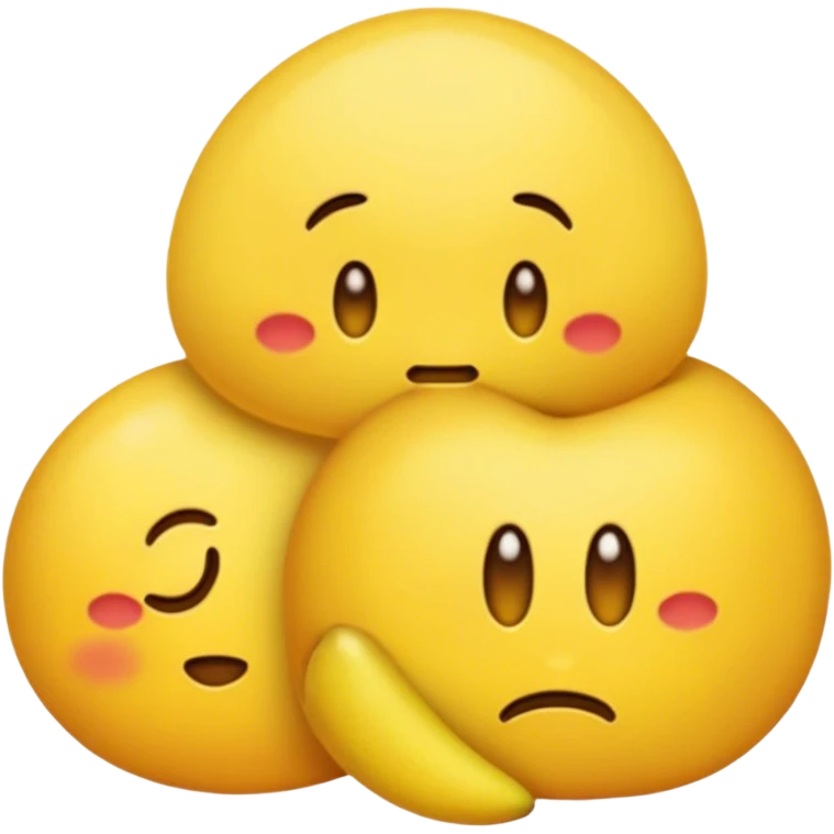 苹果片夹着青瓜的san'wen'zhi emoji