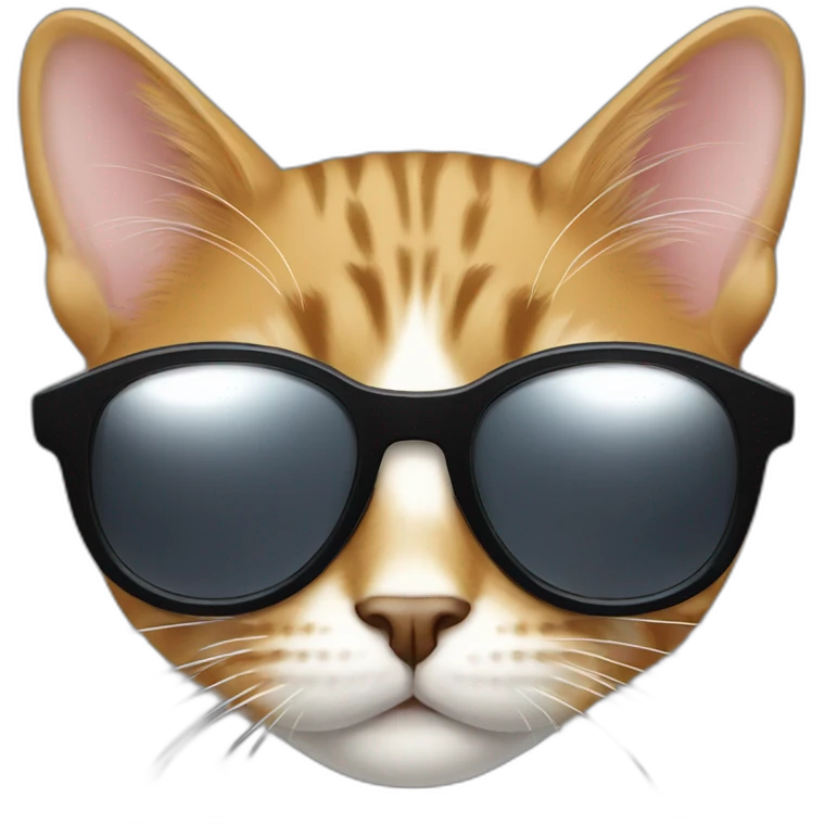 Cat-wearing-sunglasses emoji