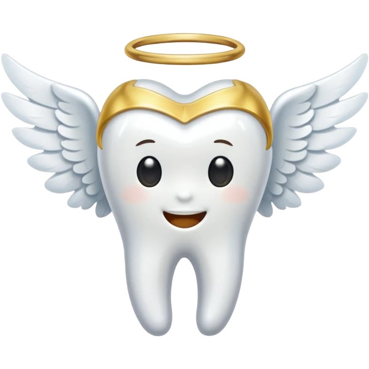 🦷😇🪽 emoji