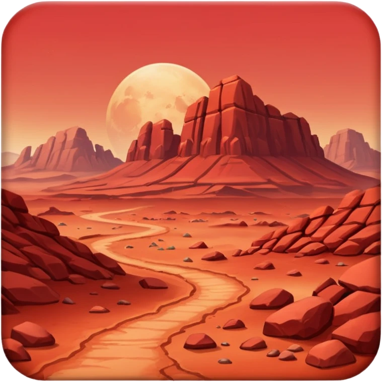 planeta mars emoji
