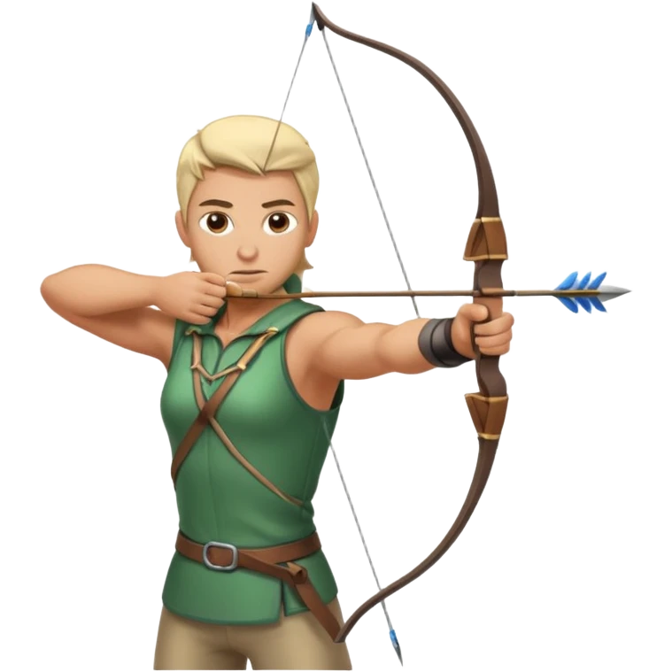 Archer position tir emoji