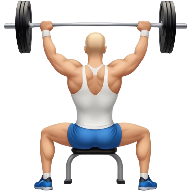 upper-back row exercise emoji