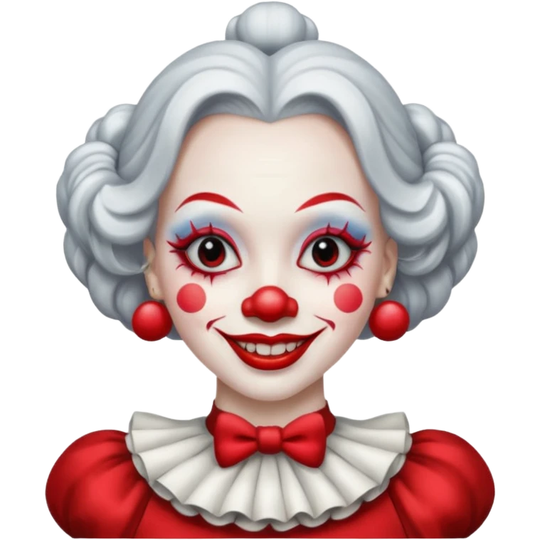 silver soraya clown emoji