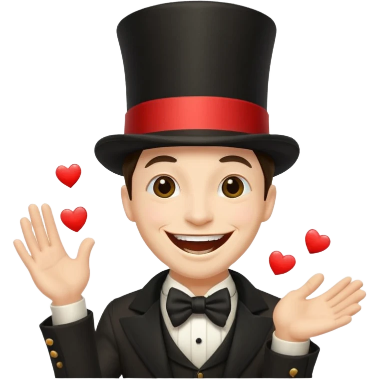 A magician laughing 🤣 emoji