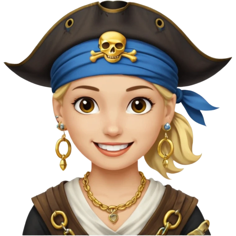 Une Princesse Pirates rebelles emoji