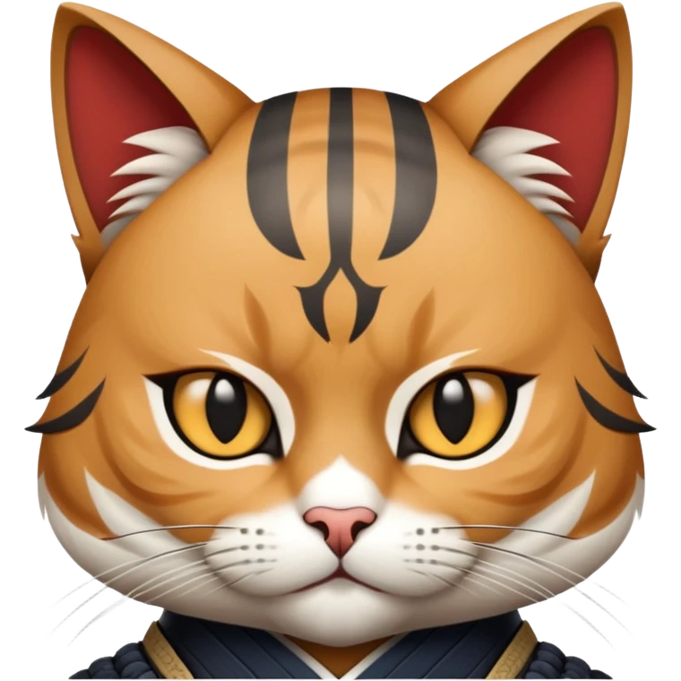 samurai cat emoji