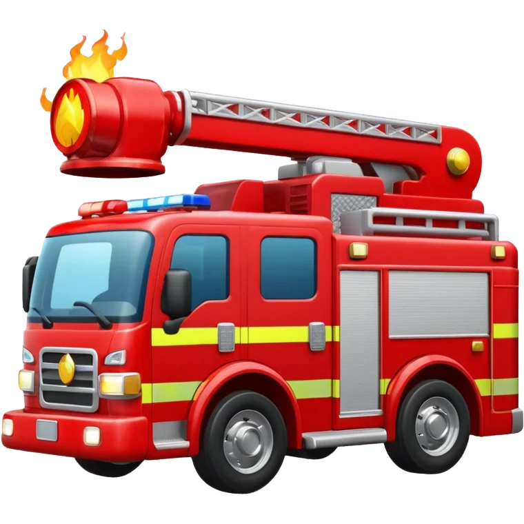 fire engine emoji