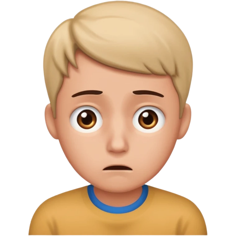 Worried emoji