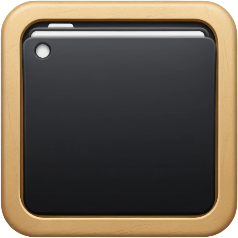 Black note emoji