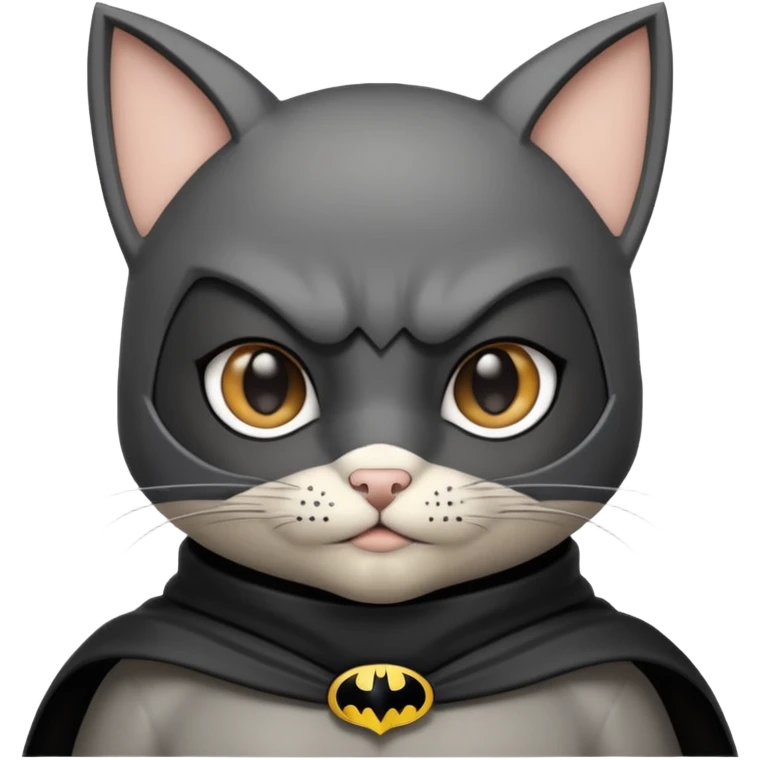A Batman Cat emoji