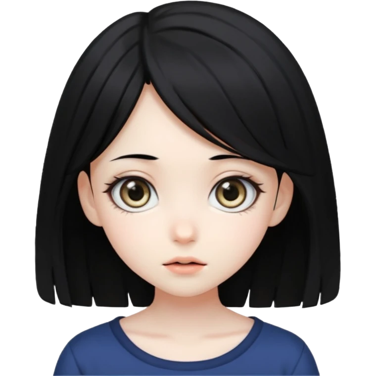Anime girl emoji