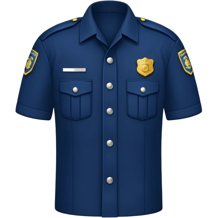 police uniform emoji