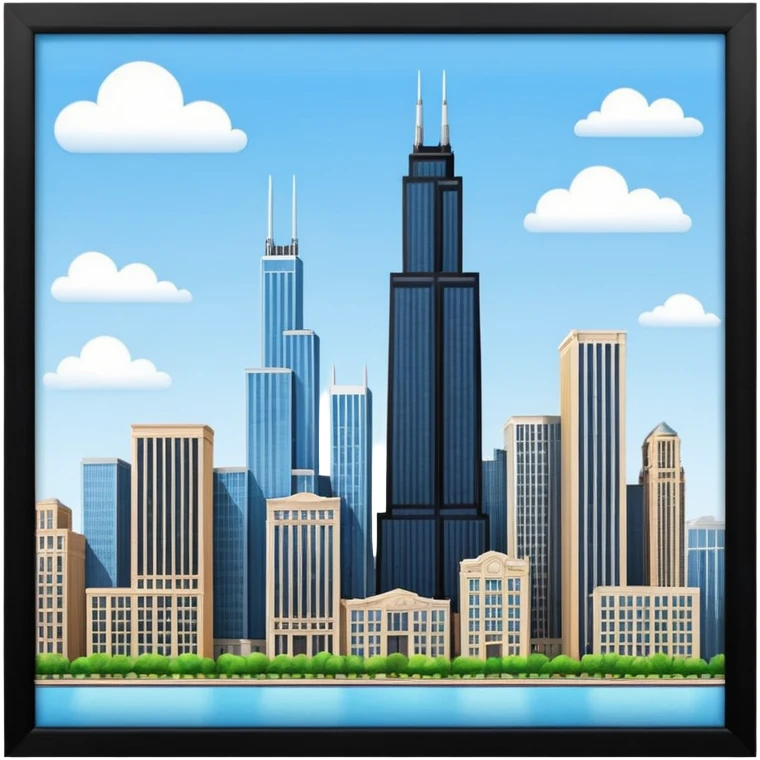 Chicago state emoji