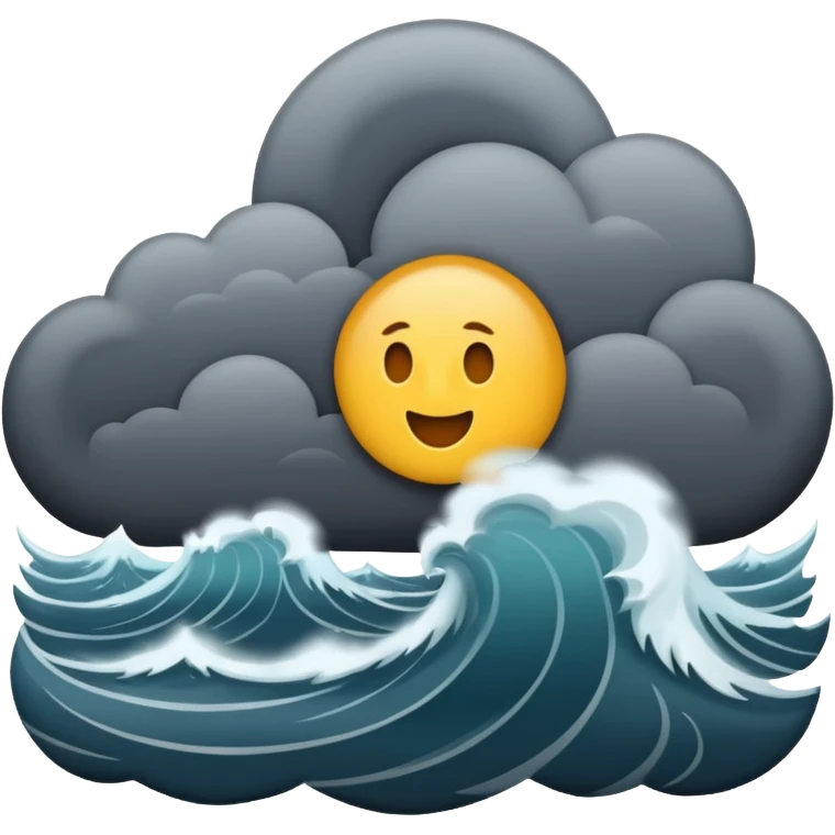 Storm Sea emoji