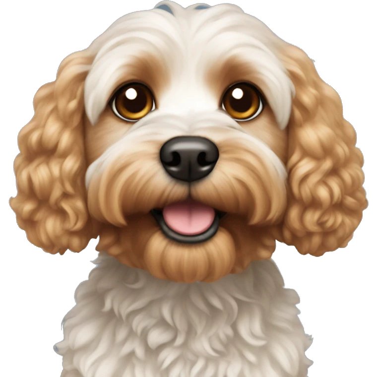 cavapoo dog emoji