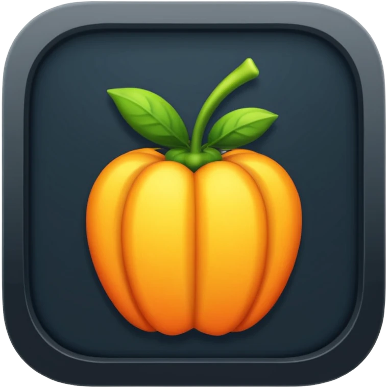 Сделай логотип Fl Studio светящийся emoji