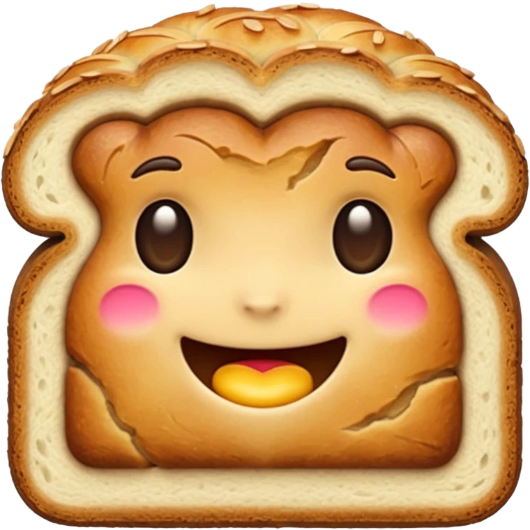 apple bread emoji style emoji