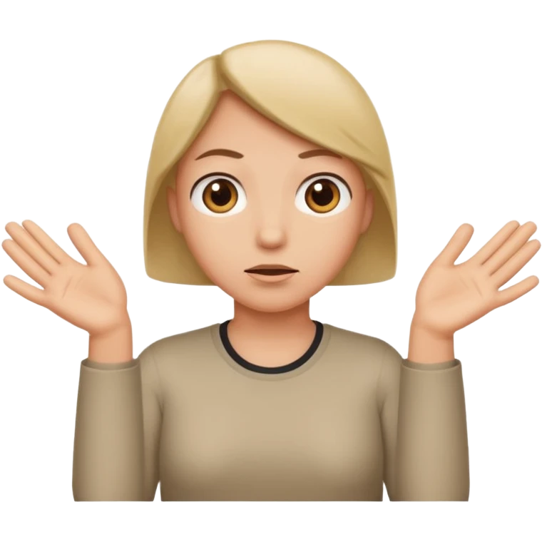 🤷‍♂️ recreate this in batter way emoji