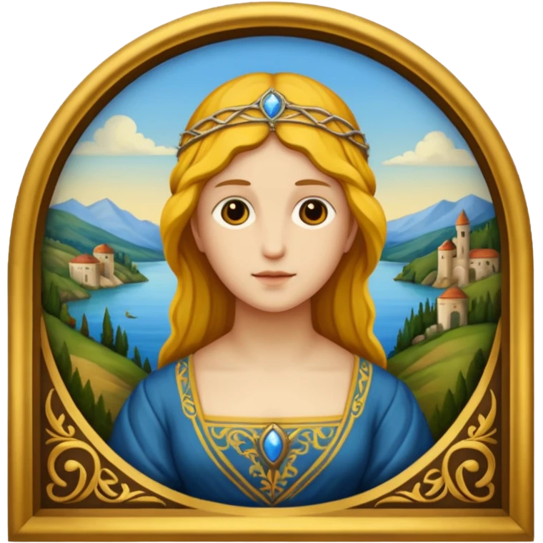 Renaissance painting
 emoji