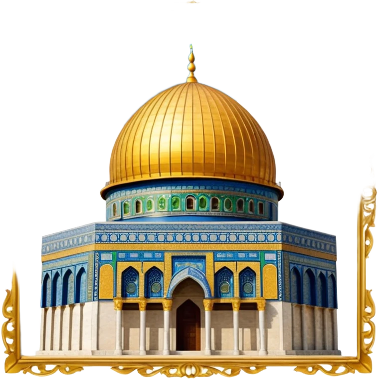 Dome of the rock, Palestine emoji