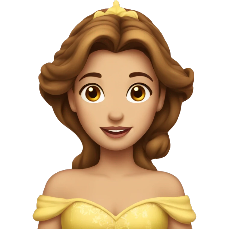 Princess belle emoji