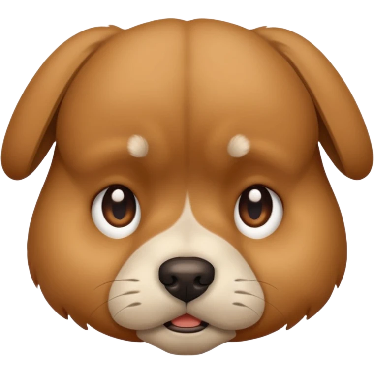 stressed dog emoji