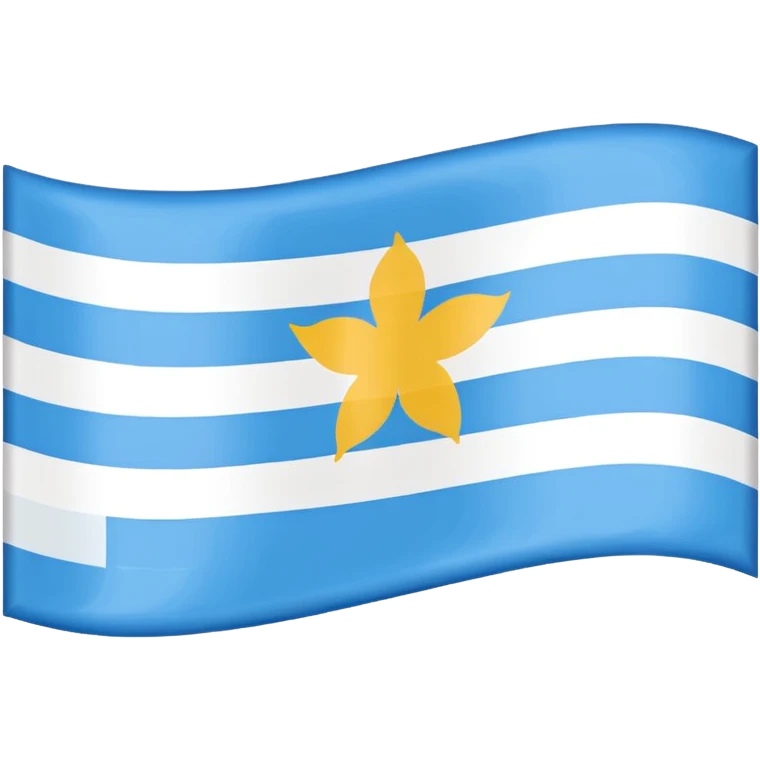 Bandera de Galicia emoji